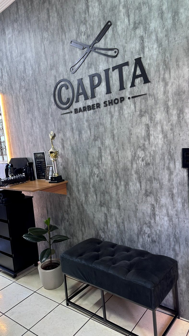 Referência visual da Capita Barber Shop